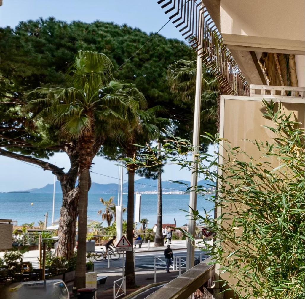 Somptueux Appartement 20M Plages Avec Vue Mer Antibes Eksteriør billede